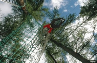 Filets du parcours aventure.